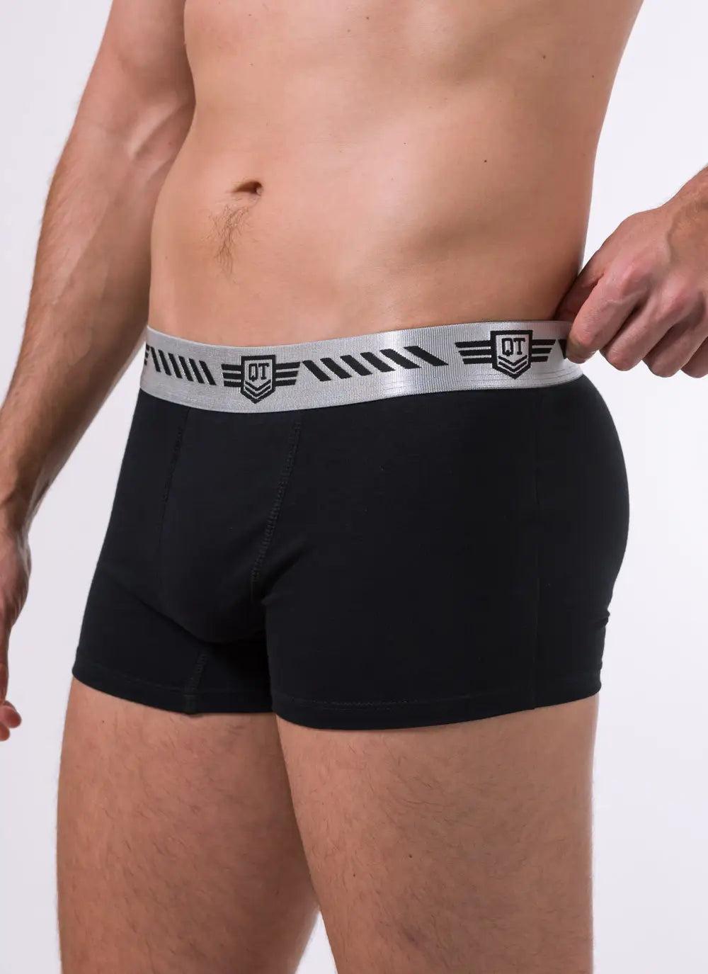 Cueca Boxer Algodão - Cuecaboxerslincottonpreto3